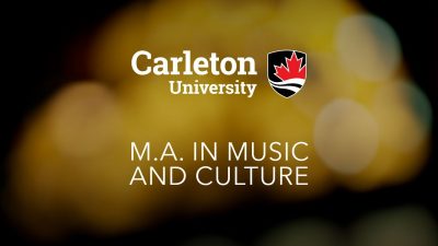 Thumbnail for: Discover Music and Culture at Carleton
